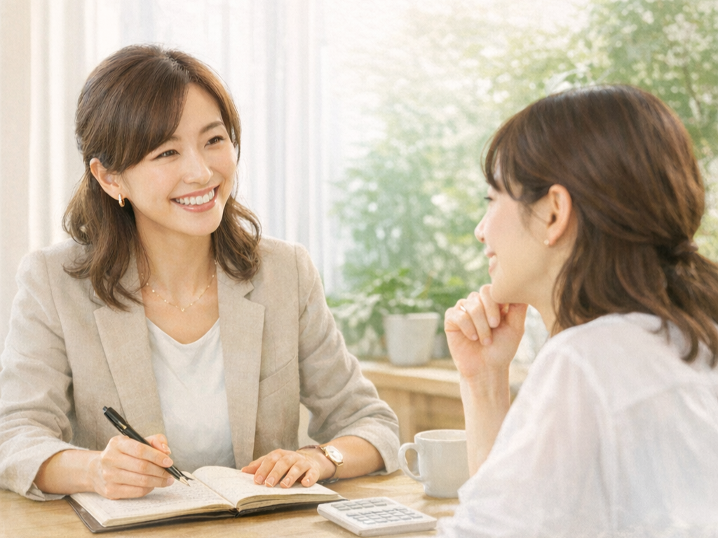 マンツーマンのライフプラン相談