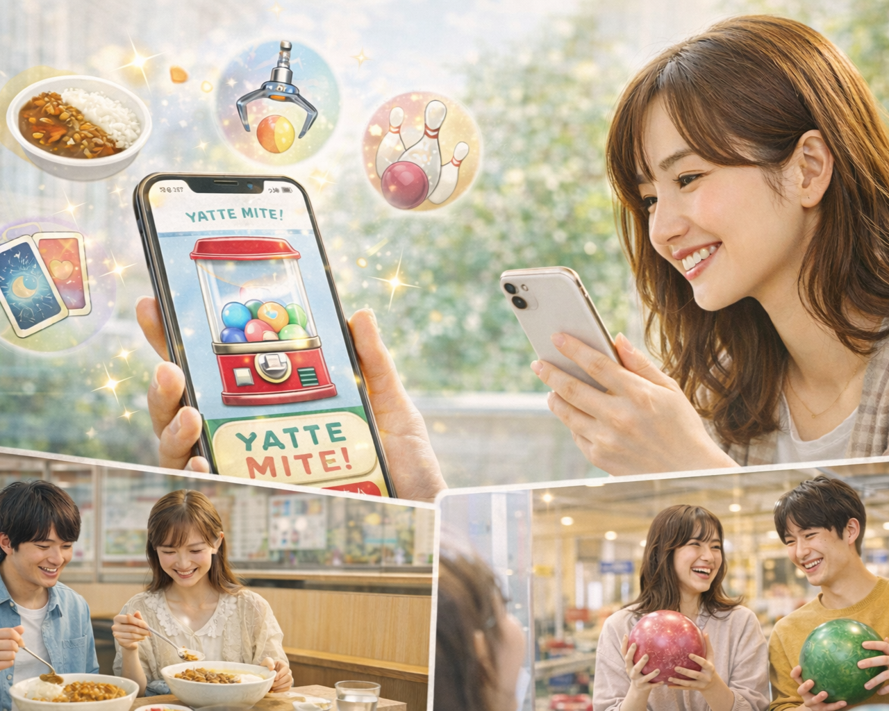 体験ガチャアプリ「YATTE MITE！」